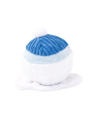 2-in-1 Snowball Squeaky Dog Ball Toy