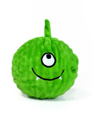 3-In-1 Spaceship + Alien + Squeaky Ball Dog Toy