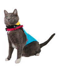"The Catagonia" Water-Resistant Harness Puffer Jacket for Cats