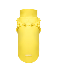 2-In-1 Dog Harness Raincoat in Yellow